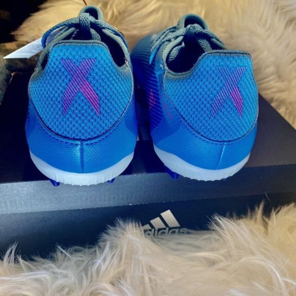 Adidas X SpeedFlow.3 FG Soccer Cleats Firm Ground Blue Sz 5.5 38 GW7486 New - Picture 5 of 9